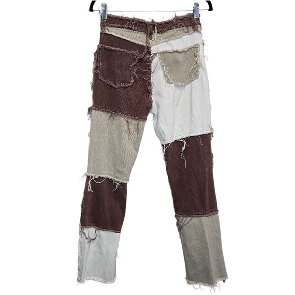 Jaded London Boyfriend Patchwork Jeans - Picture 2 of 6